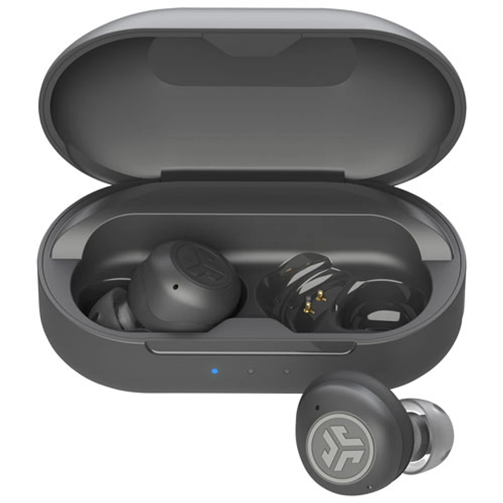 Amplificateurs auditifs 100 % sans fil Hear OTC de JLab - Graphite