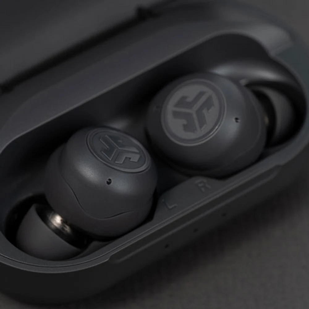 Amplificateurs auditifs 100 % sans fil Hear OTC de JLab - Graphite