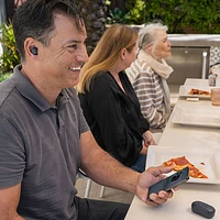 JLab Hear OTC True Wireless Hearing Amplifiers - Graphite