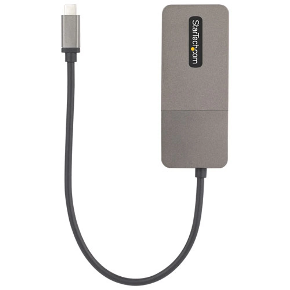 StarTech 3-Port USB-C Multi-Monitor Adapter (MST14CD123HD) - Space Grey
