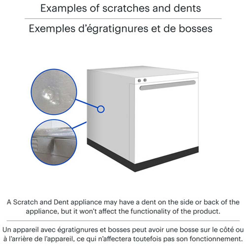 Open Box - Bosch 24" 46dB Built-In Dishwasher with Third Rack (SHX5AEM2N) - White - Scratch & Dent