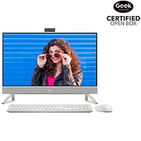 Boîte ouverte - Ordinateur de bureau tout-en-un 27 po Inspiron de Dell - Blanc (Core 7 150U d'Intel/RAM 16 Go/SSD 1 To/Win 11)