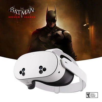 Meta Quest 3S 128GB VR Headset with Batman: Arkham Shadow & 3-Month Trial of Meta Horizon+
