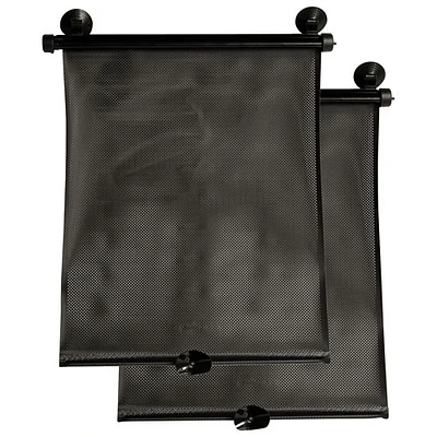 Ezi Sun Rollers Car Sunshades - Black