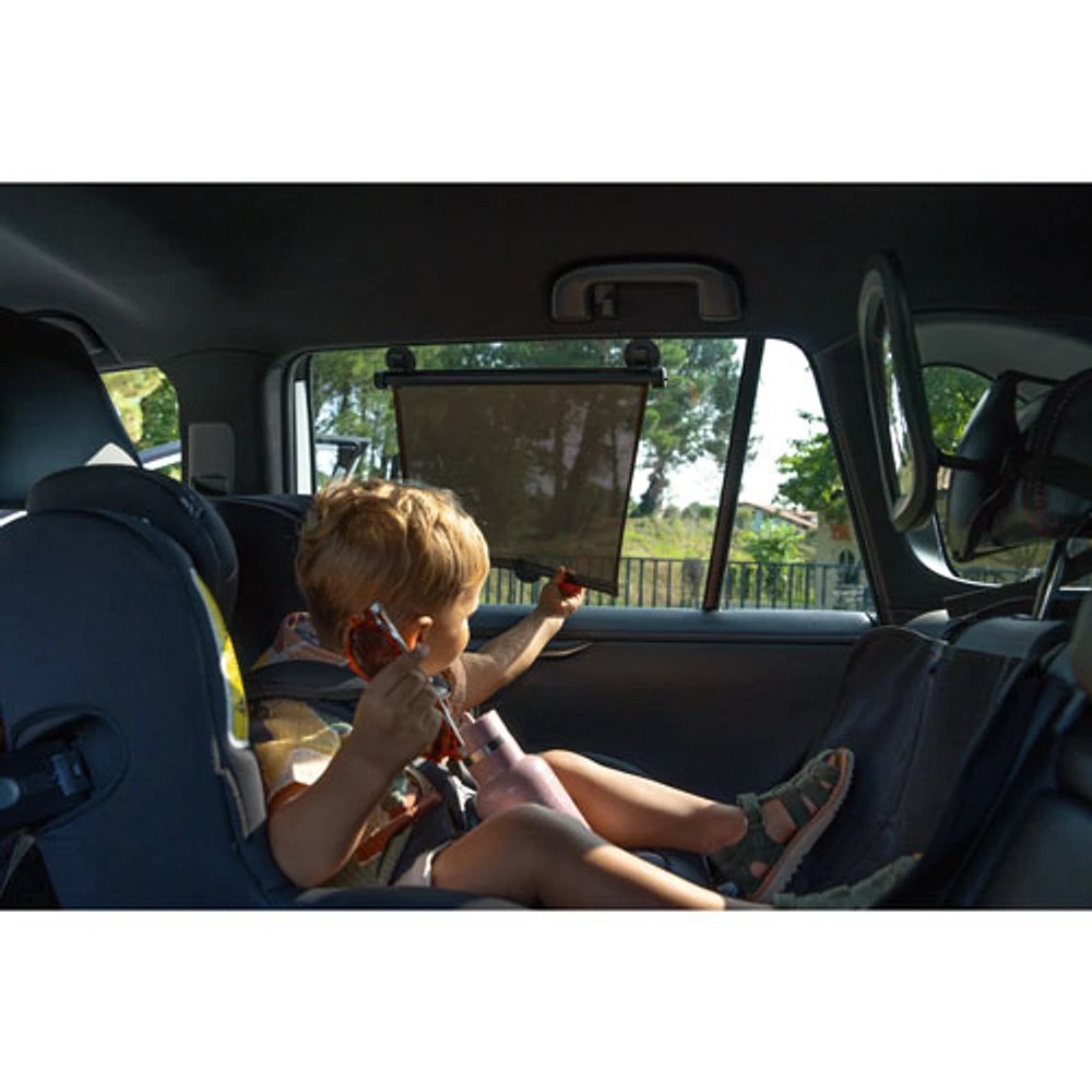 Ezi Sun Rollers Car Sunshades - Black