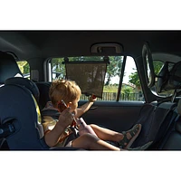 Ezi Sun Rollers Car Sunshades - Black