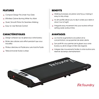 Tapis de marche roulant de Fit Foundry - Exclusivité de Best Buy
