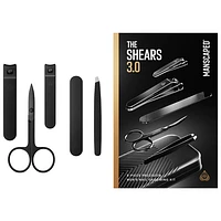 Trousse de manucure pour hommes de 5 pièces Shears 3.0 Luxury de Manscaped 