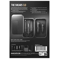 Trousse de manucure pour hommes de 5 pièces Shears 3.0 Luxury de Manscaped 