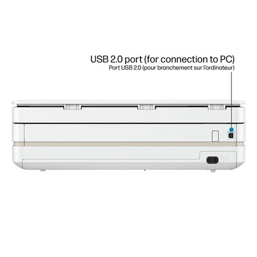 Imprimante à jet d'encre tout-en-un 6155e de HP - Essai de 3 mois de Instant Ink de HP inclus*