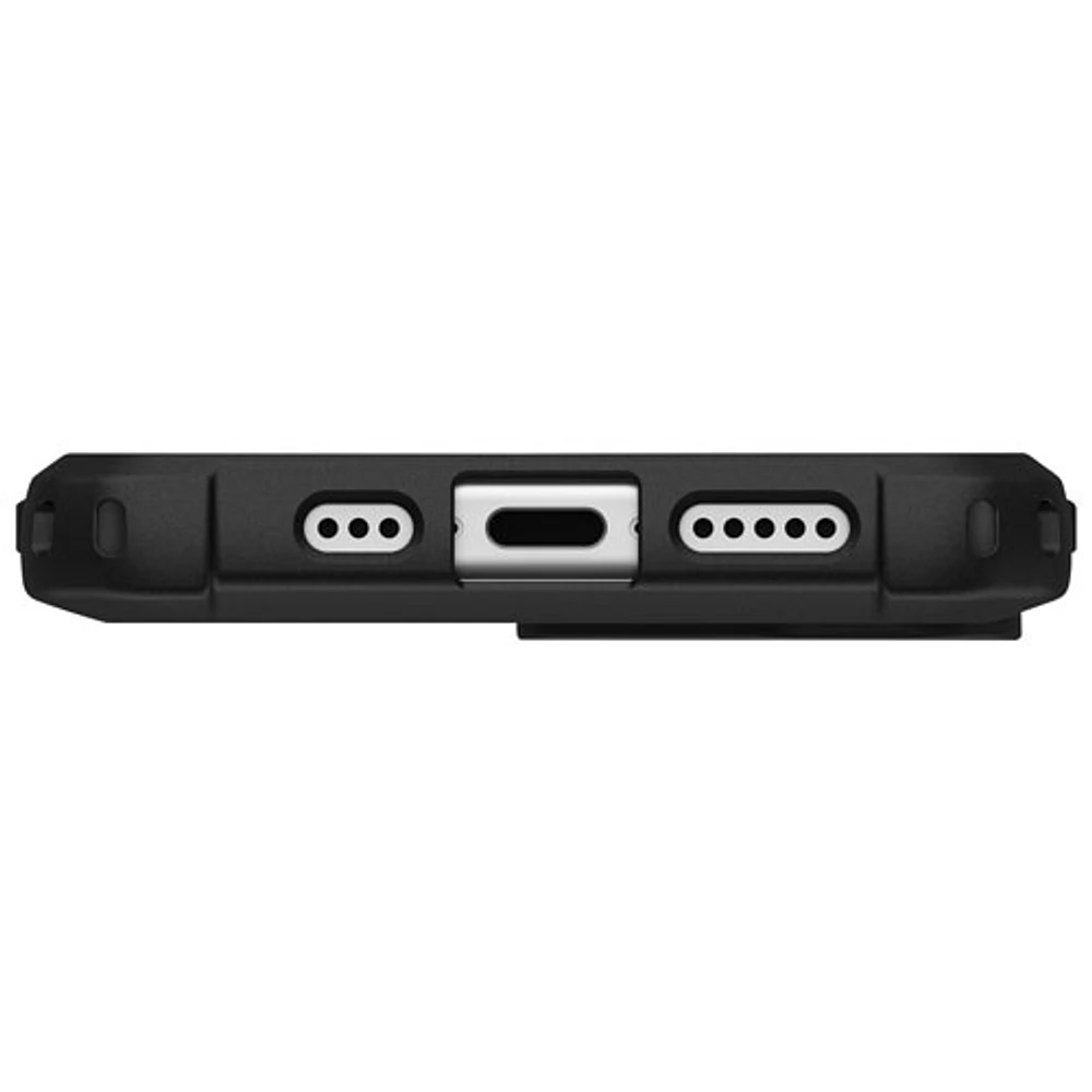 Étui rigide ajusté Metropolis LT d'UAG avec MagSafe pour iPhone 16 - Noir Kevlar