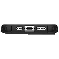 Étui rigide ajusté Metropolis LT d'UAG avec MagSafe pour iPhone 16 - Noir Kevlar