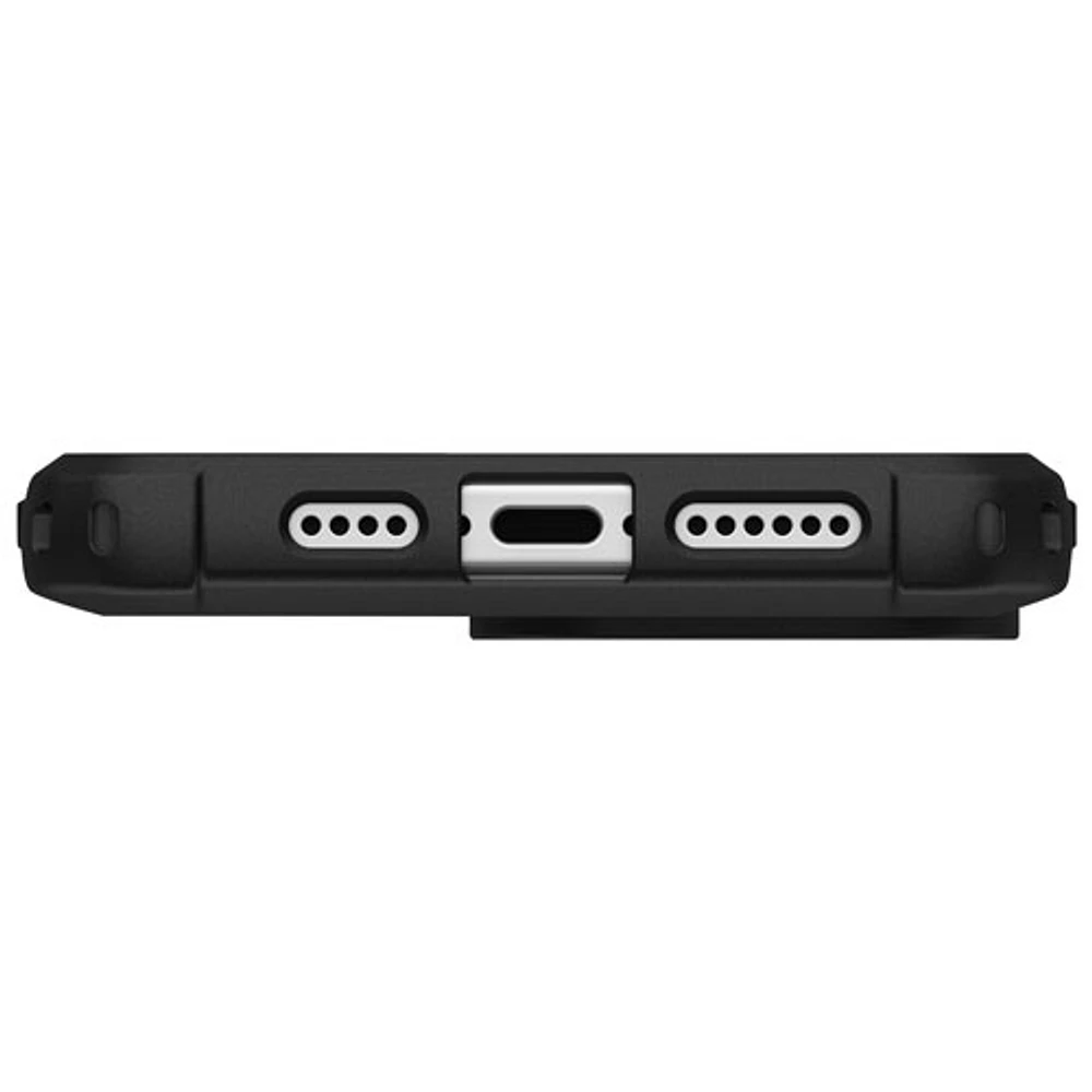 Étui rigide ajusté Metropolis LT d'UAG avec MagSafe pour iPhone 16 Pro Max - Noir Kevlar