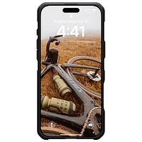 Étui rigide ajusté Metropolis LT d'UAG avec MagSafe pour iPhone 16 Pro Max - Noir Kevlar