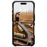 Étui rigide ajusté Metropolis LT Urban pour iPhone 16 Pro - Noir Kevlar