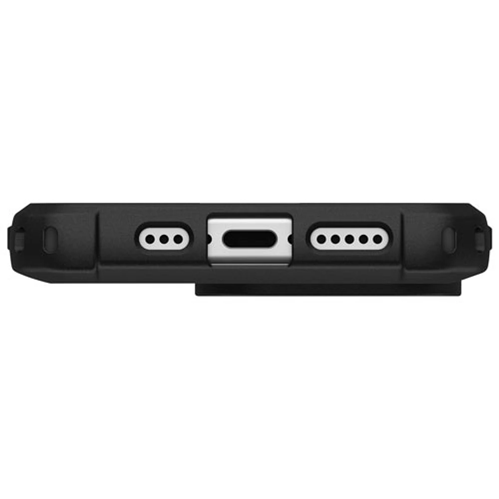 Étui rigide ajusté Metropolis LT Urban pour iPhone 16 Pro - Noir Kevlar