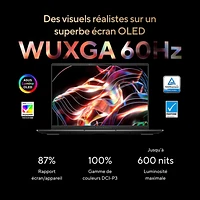 Portable de 14 po Vivobook S d'ASUS - Noir neutre/Aluminium (Ryzen AI 9 365 d'AMD/RAM 24 Go/SSD 512 Go/Windows 11)