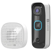 Swann SwannBuddy4K Wi-Fi 4K Video Doorbell with Chime