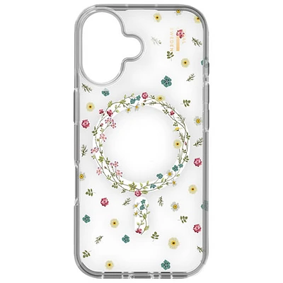 Étui rigide ajusté d'Ideal of Sweden avec MagSafe pour iPhone 16 Plus - Petite Floral