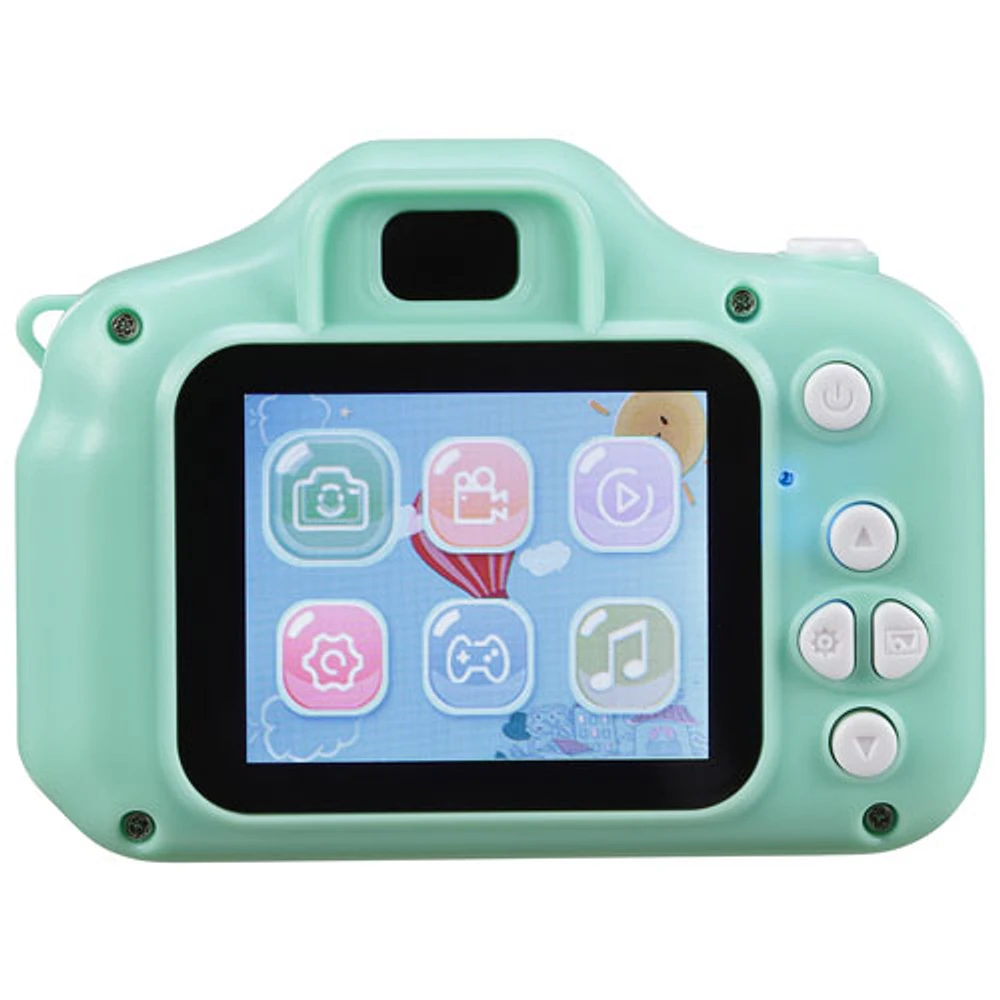 Appareil photo numérique à zoom optique 4x 3 Mpx Kidstech Kidzcam de Vivitar - Sarcelle - Exclusivité Best Buy