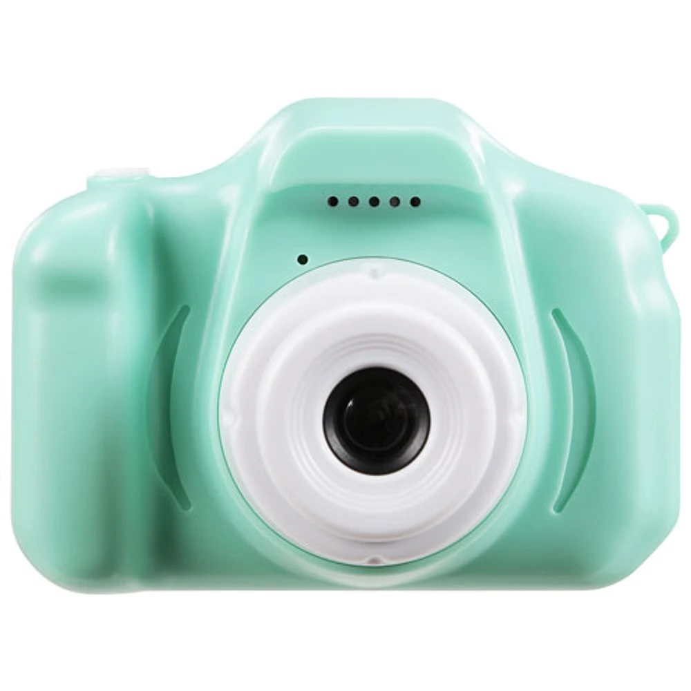 Appareil photo numérique à zoom optique 4x 3 Mpx Kidstech Kidzcam de Vivitar - Sarcelle - Exclusivité Best Buy