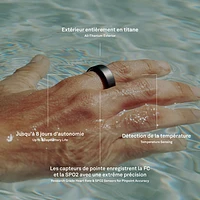 Anneau intelligent de sommeil et de mise en forme Ring 4 d'Oura - Doré - Taille 12