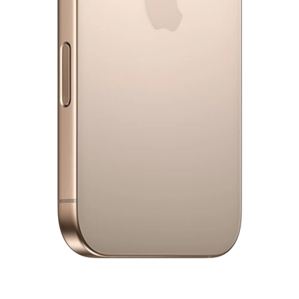 iPhone 16 Pro Max de 256 Go d'Apple avec Virgin Plus - Titane sable - Financement mensuel
