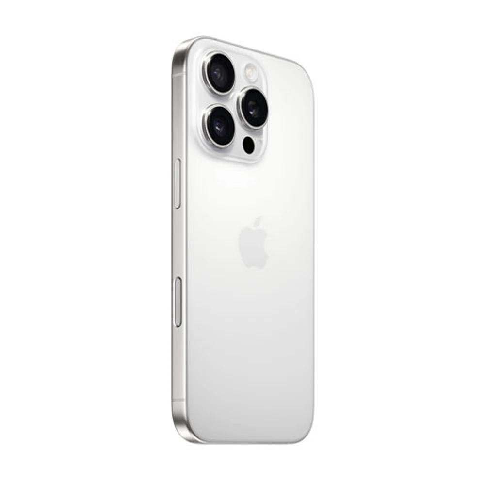 iPhone 16 Pro de 1 To d'Apple avec TELUS - Titane blanc - Financement mensuel