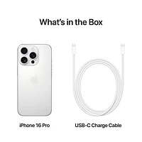 iPhone 16 Pro de 1 To d'Apple avec Rogers - Titane blanc - Financement mensuel