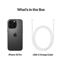 Koodo Apple iPhone 16 Pro 1TB - Black Titanium - Monthly Tab Payment
