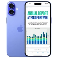 TELUS Apple iPhone 16 256GB - Black - Monthly Financing