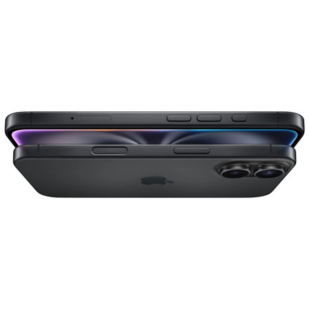 iPhone 16 de Go d'Apple offert par TELUS - Noir