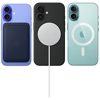 Fido Apple iPhone 16 256GB - Black - Monthly Financing