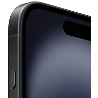 Fido Apple iPhone 16 256GB - Black - Monthly Financing
