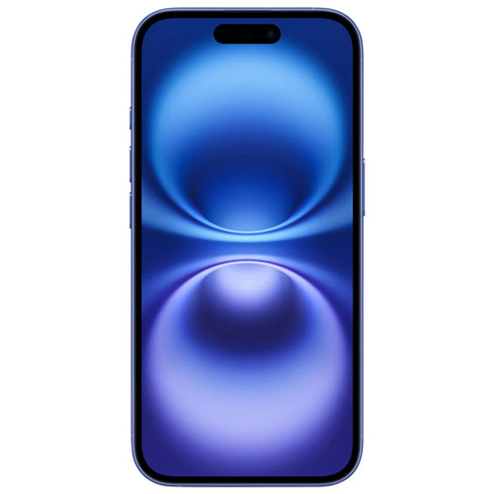 iPhone 16 de 128 Go d'Apple avec Fido - Bleu outremer - Financement mensuel