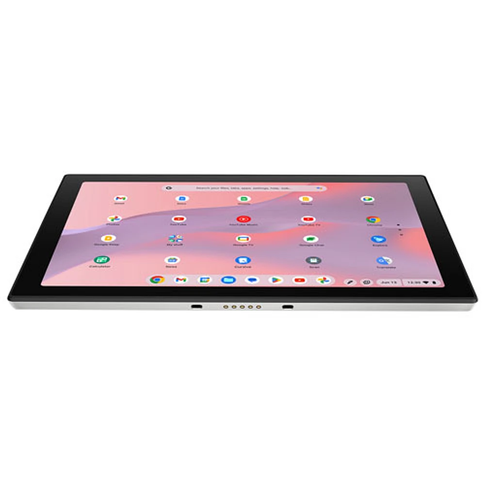 Chromebook à écran tactile de 10,5 po CM30 d'ASUS - Argenté brume/Aluminium (Kompanio 520 de MediaTek/RAM 4 Go/SSD 128 Go/ChromeOS)