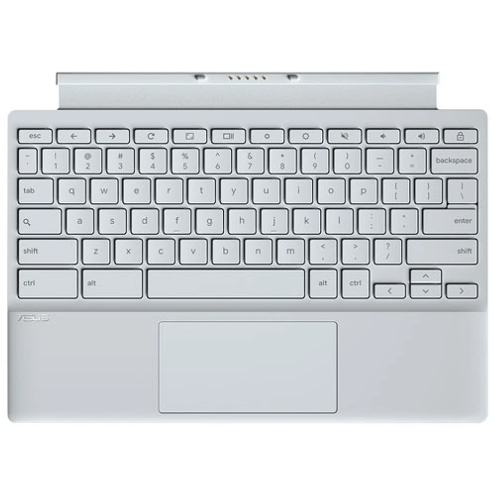 Chromebook à écran tactile de 10,5 po CM30 d'ASUS - Argenté brume/Aluminium (Kompanio 520 de MediaTek/RAM 4 Go/SSD 128 Go/ChromeOS)
