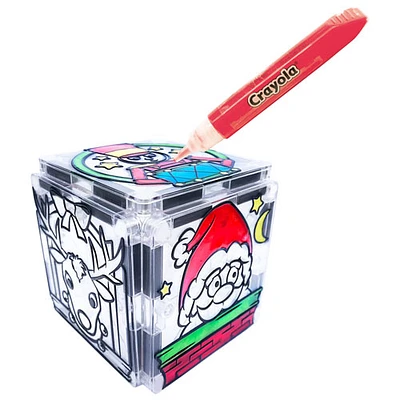 Ensemble de tuiles magnétiques à peindre Holiday de Crayola - 18 pièces