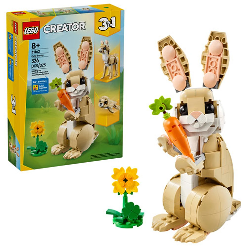 LEGO Creator : Le lapin mignon - 326 pièces (31162)