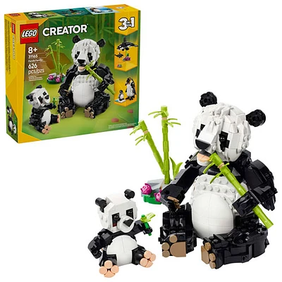 LEGO Creator : Les animaux sauvages : la famille de pandas - 626 pièces (31165)