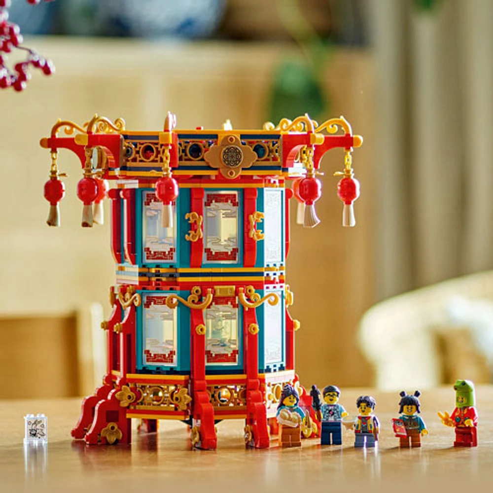 LEGO Le festival traditionnel chinois : La lanterne tournante - 1295 pièces (80116)