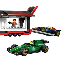 LEGO City: F1 Truck with RB20 & AMR24 F1 Cars - 1086 Pieces (60445)