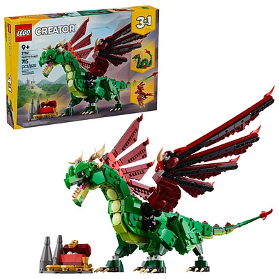 LEGO Creator : Le dragon médiéval - 715 pièces (31161)