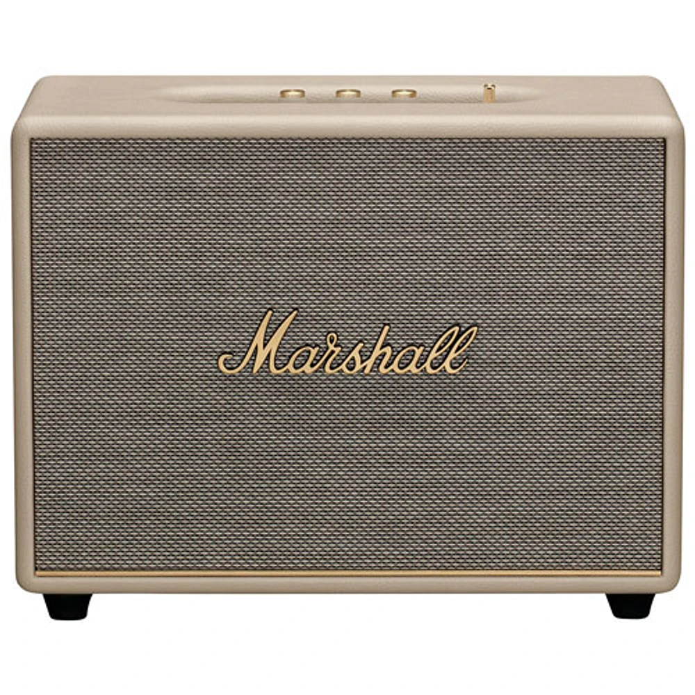 Haut-parleur sans fil Bluetooth Woburn III de Marshall - Crème