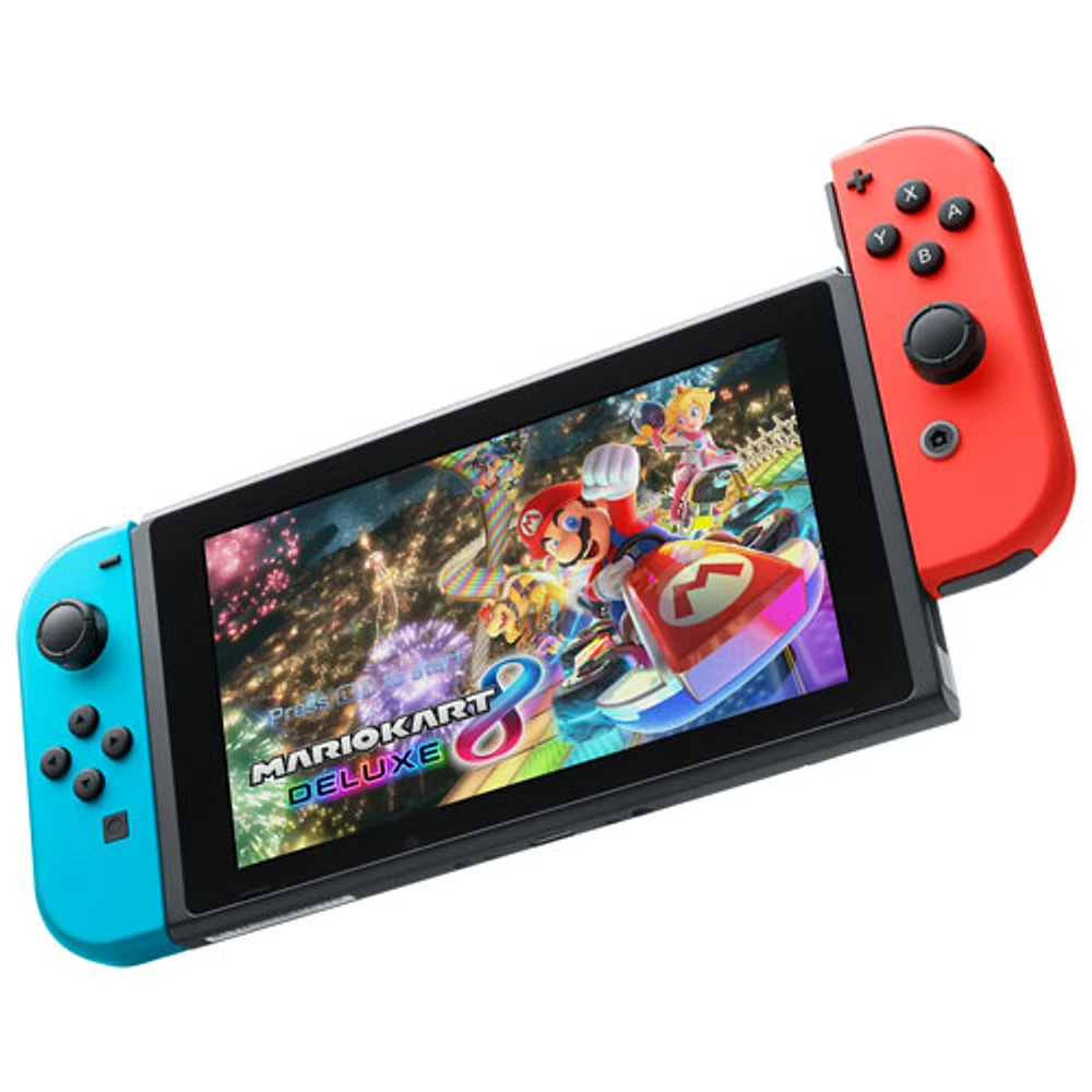 Ensemble Nintendo Switch Mario Kart 8 Deluxe avec abonnement individuel en ligne de 12 mois