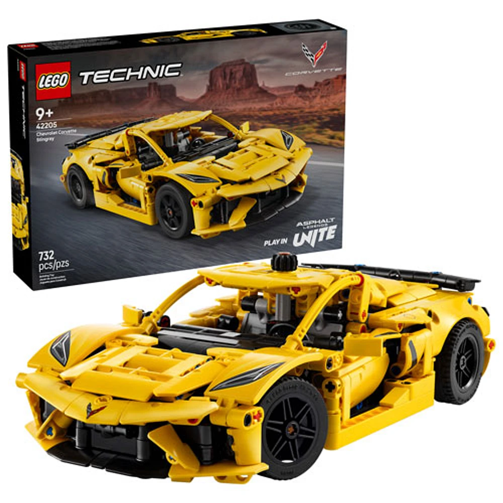 LEGO Technic : Chevrolet Corvette Stingray - 732 pièces (42205)