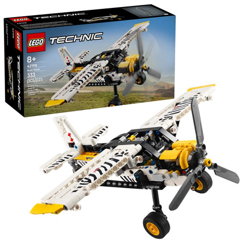 LEGO Technic : L'avion de brousse - 333 pièces (42198)