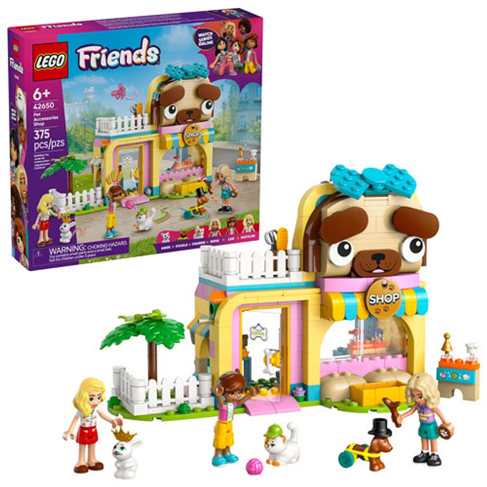 LEGO Friends : La boutique d'accessoires pour animaux de compagnie - 375 pièces (42650)