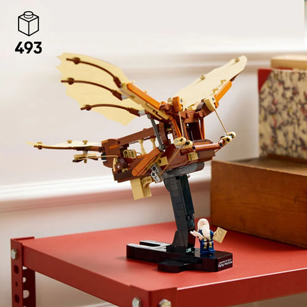 LEGO Icons: La machine volante de Leonardo da Vinci - 493 pièces (10363)