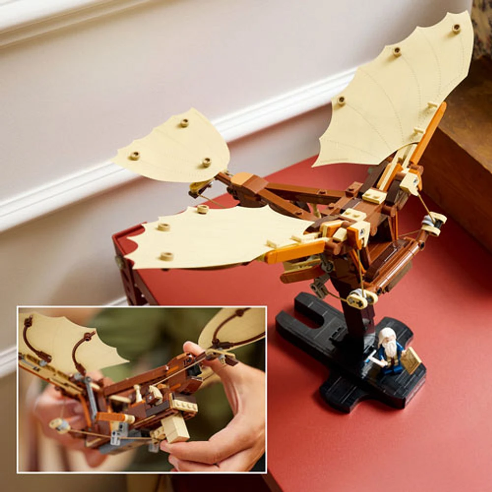 LEGO Icons: La machine volante de Leonardo da Vinci - 493 pièces (10363)